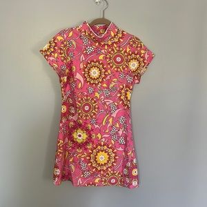 Rixo x Target pink sheath dress sz 10